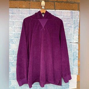 Drew House Corduroy Hoodie in purple size medium/Large